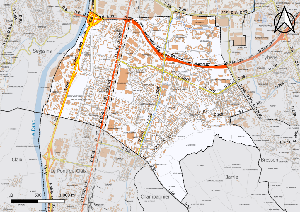 Pompe à chaleur air/air Échirolles